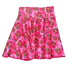 CoComelon Cartoon Pink Custom Toddler Skirt 2T-5T